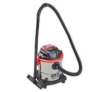 Valex Aspiratore Polvere Liquidi 135022, Grigio, 1200 W, 20 Liters