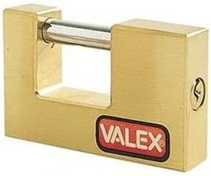 Valex Catenaccio Lucchetto Spinotto Serie Pesante Serrande 3 chiavi 70 mm