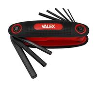 Valex Chiavi maschio esagonali tascabile 8 pezzi