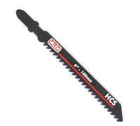 Valex Lama Stradata Taglio Legno, 8 Denti/Pollice, 100mm Lunghezza, Confezioni da 5