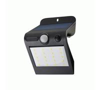 VALEX LAMPADA SOLARE NERA ESTERNO CON SENSORE LUCE NATURALE 300 LUMEN 1153511
