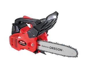 Valex Motosega da Potatura Professionale Pony 26S F5, Motore a Scoppio 2 Tempi 25,4 cc, Barra 30 cm, Catena OREGON, Carburatore WALBRO, Sistema Antivibrante, Freno Catena, Fodero Incluso