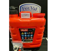 VALEX POMPA A SPALLA ROSSA E MANIGLIE NERE CAPACITA’ DI LITRI 16 COD. 1372051
