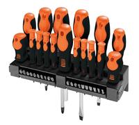 Cacciaviti - con portainserto e bits - misure assortite - Valex - conf. 37 pezzi