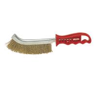 Valex Spazzola Curva In Acciaio Ottonato