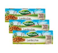 VALFRUTTA LENTICCHIE GR. 400 X 3 IN LATTA - 3 PEZZI