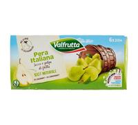 Valfrutta Pera Succo e polpa di frutta 6 x 200 ml (x4 conf.) tot. 24 brick
