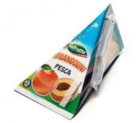 Valfrutta Pesca Triangolini 12 x 100 ml Confezione 6 Pezzi Succo di Frutta