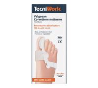 Tecniwork CORRETTORE NOTTURNO PER ALLUCE VALGO MISURA UNICA VALGOSAN 1 PAIO