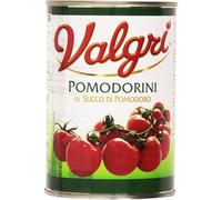 Valgri Pomodorini Interi In Succo di Pomodoro 400gr