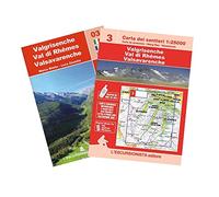 Valgrisenche-Val di Rhemes-Valsavarenche. Scala 1:25.000. Con Carta geografica ripiegata