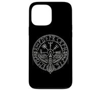 Valhalla corvo corvo di Odino rune bussola nordica vichinga Custodia per iPhone 13 Pro Max