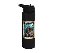 Valhalla Figli di Odino Mitologia vichinga norrena Stainless Steel Insulated Water Bottle