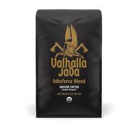 Valhalla Java Ground Coffee by Death Wish Coffee, Fair Trade and USDA Certified Organic - 5 LB Bag by Death Wish Coffee