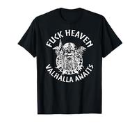 Valhalla Mitologia Norrena Dio Vichingo Odino - Paganesimo Medievale Maglietta
