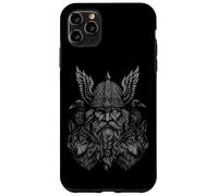 Valhalla Odin Totenier Corvo lupo Miti nordici vichinghi Custodia per iPhone 11 Pro Max