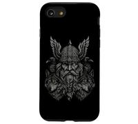 Valhalla Odin Totenier Corvo lupo Miti nordici vichinghi Custodia per iPhone SE (2020) / 7/8