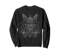 Valhalla Odin Totenier Corvo Lupo Miti nordici Vichinghi Felpa