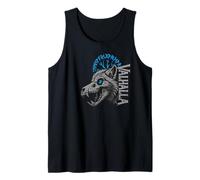 Valhalla Skull Wolf - Bestia Runa vichinga norrena Non Morta Canotta