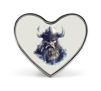 Valhalla-Viking Mitologia Norrena Dio carino spilla spilla a forma di cuore spilla cappello abbigliamento gioielli accessori regali per feste di nozze
