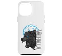 Valhalla Wolf - Testa di lupo vichinga norrena grande Custodia per iPhone 13 Pro Max