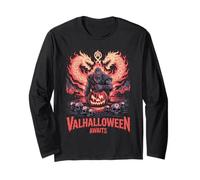 Valhalloween aspetta - Drago Vichingo del Valhalla Maglia a Manica