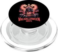 Valhalloween aspetta - Drago vichingo del Valhalla PopSockets PopGrip per MagSafe