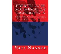 Vali Nasser Edexcel GCSE Mathematics Higher Spec A (Tascabile)