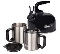 Valiant bollitore portatile da campeggio e tazza isolata set doppio