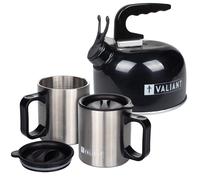 Valiant bollitore portatile da campeggio e tazza isolata set doppio
