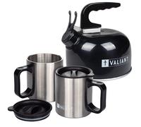 Valiant bollitore portatile da campeggio e tazza isolata set doppio