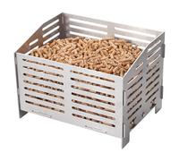 Cestello bruciatore a pellet per stufe, camino, campeggio e riscaldamento