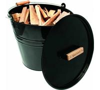 Valiant Fireside Bucket | Coal Skuttle | Per legno e carburante | Metallo...