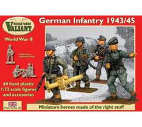 Valiant Miniature 1:72 - Classico Fanteria Tedesca 1943/45 - VM002