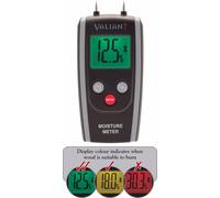Misuratore di umidità digitale Valiant per legna da ardere, legname e...