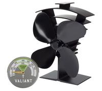 Valiant Premium IV Ventilatore per Stufa e Termometro Magnetico Confezione Ac...