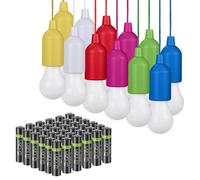 Valiant set di luci a corda LED sospese - Confezione multipla - A batteria