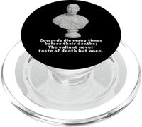 Valiant Taste Giulio Cesare Citazione Tragedia PopSockets PopGrip per MagSafe