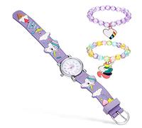 VALICLUD 1 Impostato bracciale orologio per tavoletta per orologio da cartone animato per ragazze watch guardare i guardano orologio unicorno per