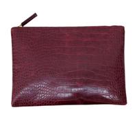 VALICLUD 1 Mano Alligatore Pochette PU con Cerniera per Perfetta per e Shopping Colore
