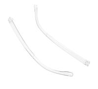 VALICLUD 1 Paio Di Accessori Per Occhiali Copri Aste Per Occhiali Parti Di Occhiali Sostituibili Cinturino Di Ricambio Per Occhiali Cuscinetto Per Aste In Tr90 Trasparente