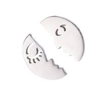 VALICLUD 1 Paio orecchini faccia fantasma Orecchini in argento sterling orecchini d'argento per le donne regalini compleanno regalini fine compleanno Orecchini da donna Orecchini di moda