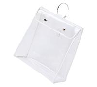 VALICLUD 1 Pezzo Borsa Trasparente Viaggio Pochette Organizzatrice Appesa con Design Flip per Bagno e Accessori Stoccaggio Maggiore e Separazione Asciutto Bagnato Mini Borsa per Armadio e