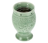 VALICLUD 1 Pezzo Coppetta Per Moxibustione Tazza Senza Pentola A Coppa Più Caldo Portatile Burner Moxibustion Green Ceramica