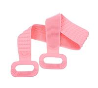 VALICLUD 1 Pz Telo Da Bagno Tirare Indietro Striscia Massaggio Schiena Esfoliante Esfoliazione Sfregamento Esfoliare Macchia Scrubber Della Doccia Asciugamano Da Bagno Gel Di Silice Rosa