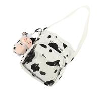 VALICLUD 1 Pz Tracolla Cow Pattern con Pendente per Ragazze Multifunzionale per Chiavi Telefono e Piccoli e Creativa Colore Casuale