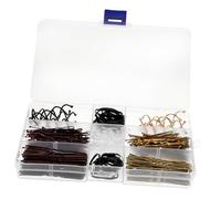 VALICLUD 1 scatola Forcine U di U Resistenti per Donne e Bambine Accessori per Acconciature Fermagli Eleganti per Matrimoni Feste Quotidiano
