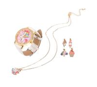 VALICLUD 1 Set 6 Pz orologio unicorno cartone animato orologio per dei cartoni animati serie Ragazzi watch guardare attenzione agli studenti squisito orologio da donna Lega di zinco