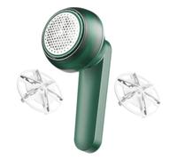 VALICLUD 1 Set artefatto di rimozione dei tessuto fuzz portatile kit rasoio elettrico levapelucchi per vestiti rasoio pelucchi per abbigliamento plastica Green