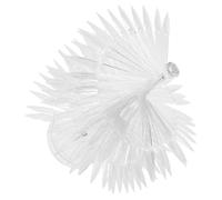 VALICLUD 1 Set Cartella colori smalto Unghia manicure impostore accessori espositore per unghie finte nail art che mostra il supporto tabellone per unghie Trasparente